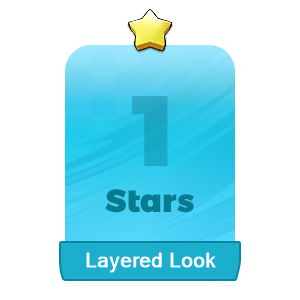 MMOJUGG Monopoly Go Layered Look 1 Stars-S4-6 Details View of Item Function and Use